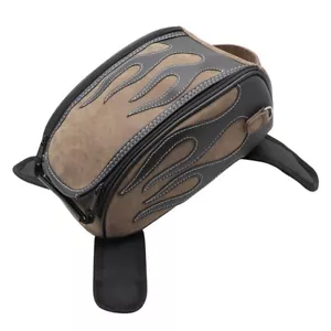 Waterproof Motorcycle Magnetic Oil Fuel Tank Bag Travel Riding Storage Bag - Foto 1 di 8