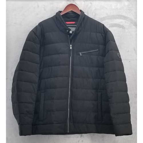 Michael Kors XXL Puffer Coat Giacca nero con logo MK sulla spalla