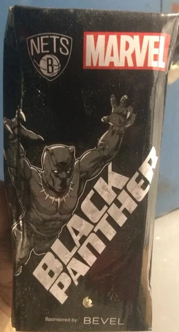 Brooklyn Nets Black Panther Bobblehead SGA Marvel Film Boseman NBA Movie Comic Cover