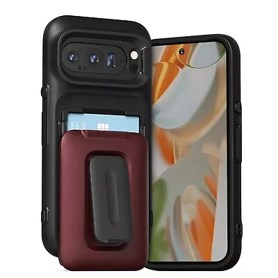 For Google Pixel 9 Pro/XL Case VRS Design [Orb] with Card Wallet & Kickstand - Image 1 of 4