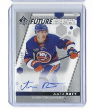 2022-23 UD SP Authentic AATU RATY Future Watch Rookie RC Auto 253/999