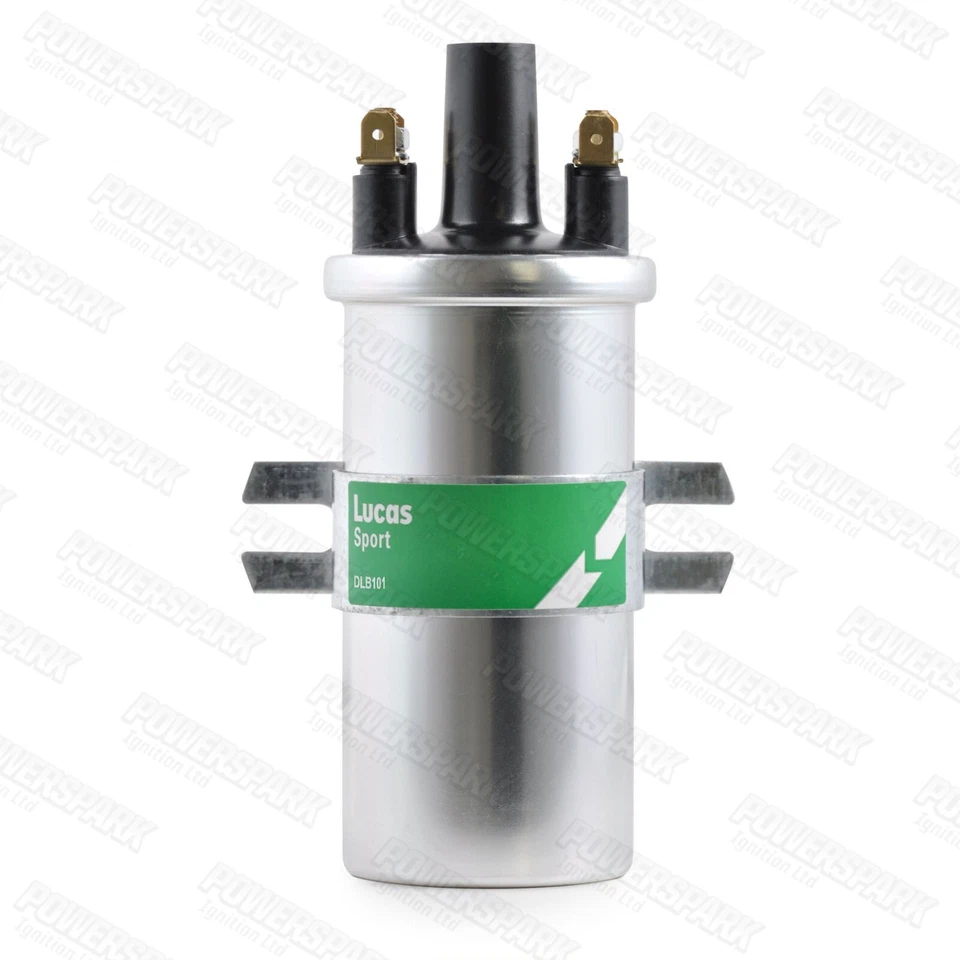 Lucas DLB101 12 Volt 3 Ohm Non-ballast Ignition Coil Standard Points 11040