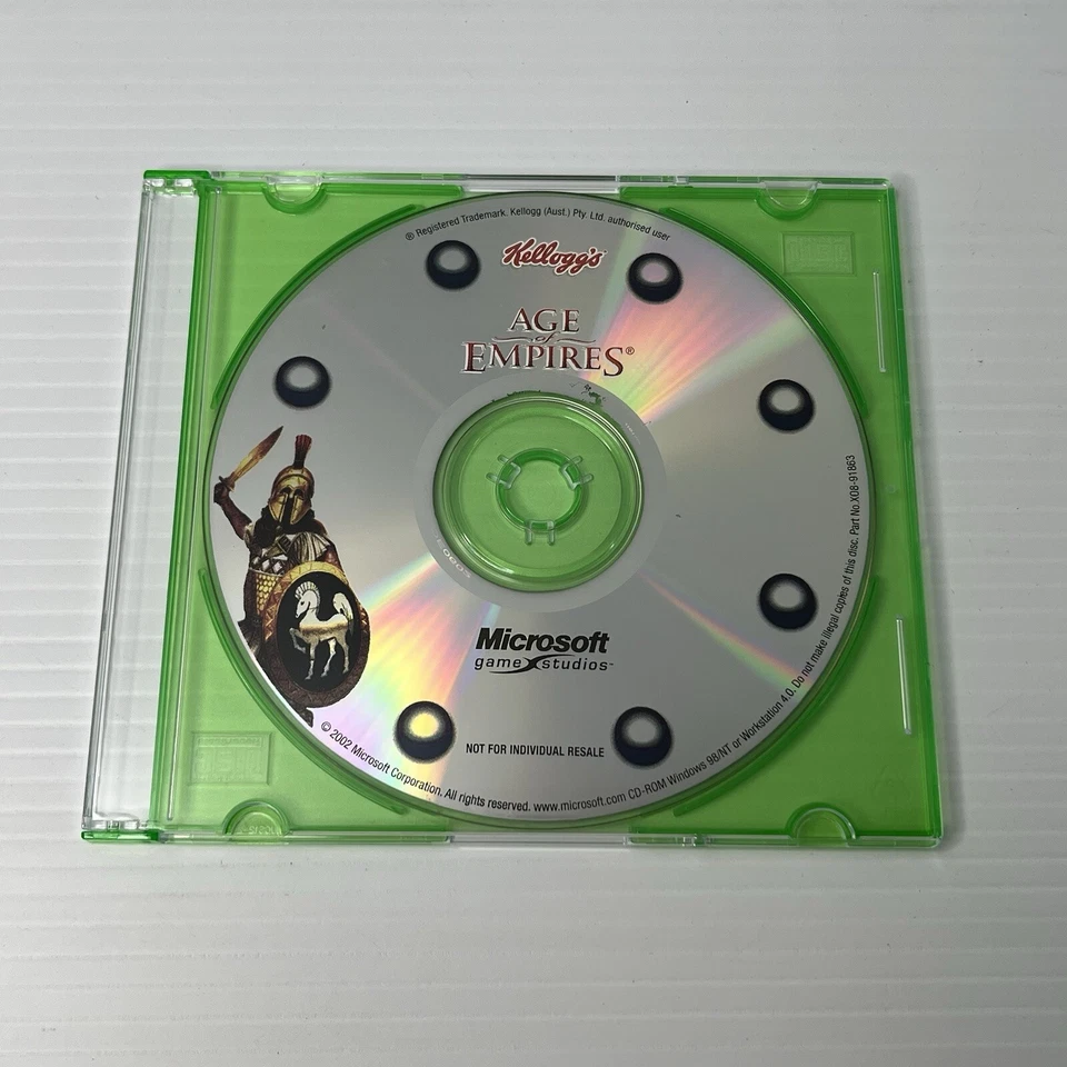 PC Video Game - Age Of Empires - Kellogg’s Cereal Promo (2002) RARE - Image 1 of 4