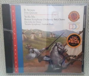 Strauss Don Quixote Yo-Yo Ma Boston Symphony Orchestra CD 1990 - Picture 1 of 1