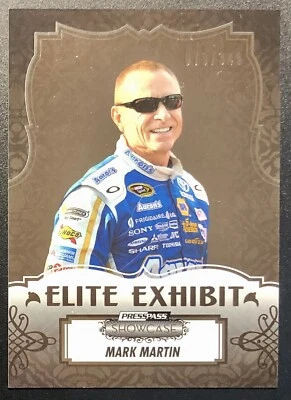 2013 Press Pass Showcase #41 Mark Martin Elite Exhibit /349 - Image 1 of 2