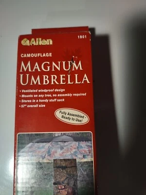 Allen 5309 57 inch Treestand Umbrella - Realtree Edge Camo - Image 1 of 4