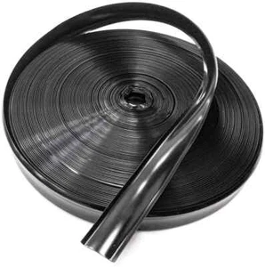 Inserto in vinile nero 7/8" modanatura bordo copri vite camper viaggio rimorchio... - Foto 1 di 11