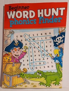 Beginner Word Hunt Phonics Finder Puzzle Book - Early Reading Skills. 2012. New - Picture 1 of 15