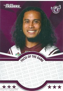 2016 NRL Traders Faces of the Game (FOTG17/48) Steve MATAI Sea Eagles - Picture 1 of 1