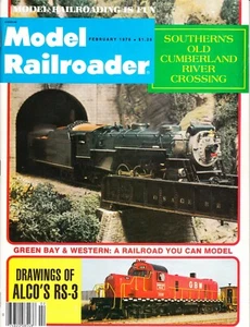 MODELLEISENBAHN 2/78 GREEN BAY & WESTERN, ALCO RS-3, BRIDGTON & SACO FLUSSTANK - Bild 1 von 2