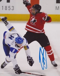 EVANDER KANE SIGNED TEAM CANADA 8X10 PHOTO - Picture 1 of 1