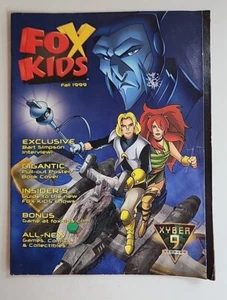 Fall 1999 Totally Fox Kids Magazine Godzilla Simpsons Power Rangers Lost Galaxy - Picture 1 of 2