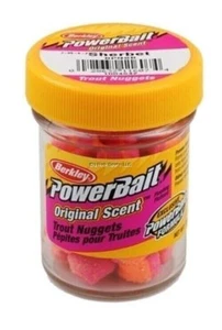 Berkley BPNSB PowerBait Biodegradable Power Nuggets Sherbet 1.1oz Jar - Picture 1 of 1