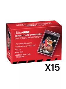Ultra PRO Graded Card Submission Semi Rigid Card Holders Toploader für Gradare - Bild 1 von 7