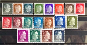 Deutsche Briefmarken 1941 OCC Ukraine WW2 O/Druck Lot 19 Marken kompletter Satz MNH/3116 - Bild 1 von 1