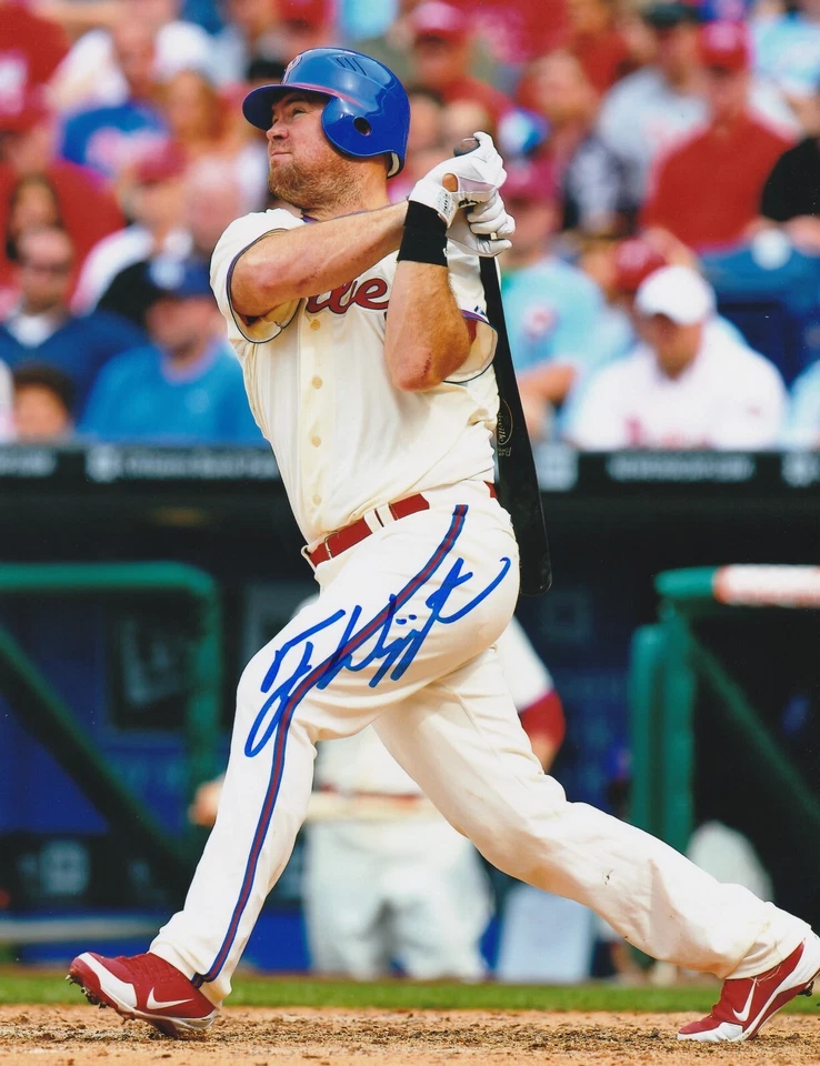TY WIGGINTON  PHILADELPHIA PHILLIES   ACTION SIGNED 8x10 - Image 1 of 1