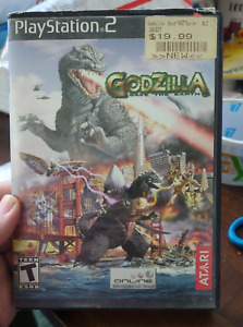 Godzilla: Save the Earth for Sony PlayStation 2 PS2 Complete CIB tested see pics