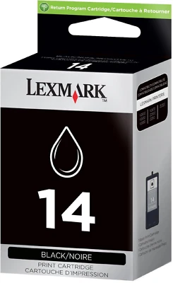 New Genuine Lexmark 14 ink Cartridge Box Z Series Z2300 Z2320 X Series X2630 - Image 1 of 3
