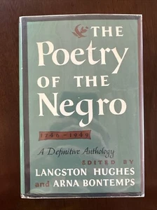 The Poetry of the Negro 1746-1949 (Langston Hughes) Doubleday 1949 1st Ed HC DJ - Bild 1 von 9