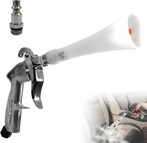 Aluminium Car Cleaning Gun With Tapered Nozzle Air Blower Blow Gun Producing Pow - Picture 1 of 7
