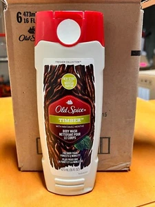 Old Spice Body Wash Fresher Collection Timber Mint 16 Fl Oz New - Picture 1 of 5