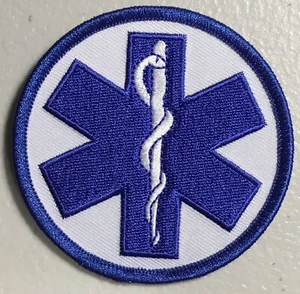 Star of Life Krankenwagen, Sanitäter und Sanitätspersonal Patch - Bild 1 von 1