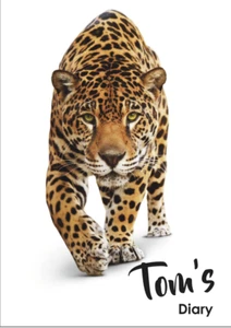 2024-2025 financial diary TIGER personalised with your name A5 XMAS GIFT - Picture 1 of 5