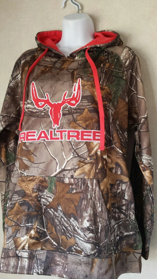 Realtree Women's Polyester Fleece Hoodie Sz XL - Image 1 of 1