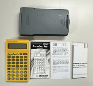 Calc Industries ElectriCalc Pro 5060 & Armadillo Gear Pro Case - Picture 1 of 6