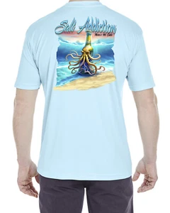 Salt Addiction t Shirt Short Sleeve MicroFiber  Octopus   30 - Picture 1 of 2