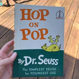 Vintage 1st Edition 1963 Rare copy - Hop on Pop by Dr. Seuss, Hardcover, - Picture 1 of 5
