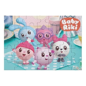 BabyRiki Wooden Jigsaw Puzzle 35 Pieces Safe Eco-Friendly Birthday Gift for Kids - Picture 1 of 7