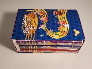 Disney Sing Along Songs: Collection of All-Time Favorites VHS Boxed Set - Picture 1 of 10