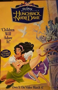 DER GLÖCKNER VON NOTRE DAME (1996) Original Video Store Promo Poster - 40x26" - Bild 1 von 1