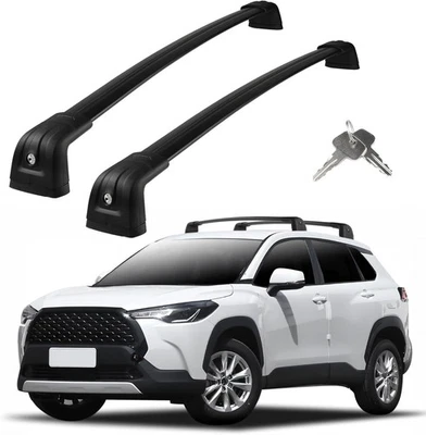 Heavy Duty Roof Rack Crossbar Compatible for Toyota Corolla Cross SUV 2023-2024 - Image 1 of 4