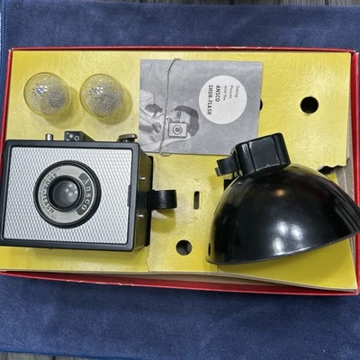 Ansco Shur Shot Box 相机 复古 20 世纪 50 年代,纽约宾厄姆顿 — 第 1/4 张图片