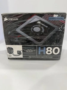 Corsair Hydro Series H80 High Performance Liquid CPU Cooler (CWCH80/RF) - Photo 1/5