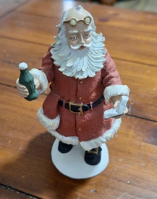 Vintage 1990 Duncan Royale History of Santa Soda Pop Figurine Christmas Decor - Image 1 of 4