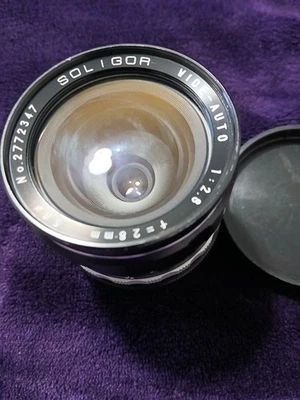 Soligor Wide Auto Lens 28mm for Minolta Cameras - Image 1 of 4