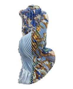 HERMES Pleated scarf #366 - Picture 1 of 6