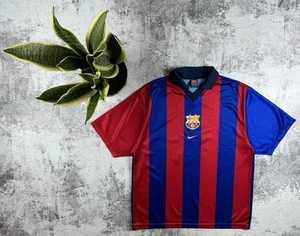 BARCELONA GETHIN 2001/2002 Vintage Nike Soccer Football Football Shirt Jersey - Picture 1 of 20