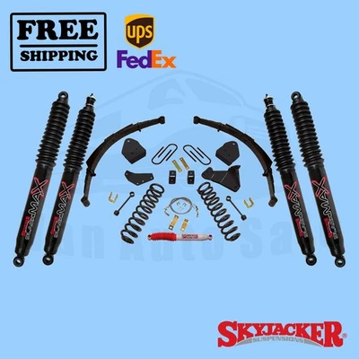 5" Suspension Lift Kit with Black MAX Shocks Skyjacker for Ford F-250 1980-1985 - Image 1 of 3