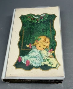 Vintage Christmas Holiday Music Box ~ Silver Bells ~ Sentiments In Music - Picture 1 of 7