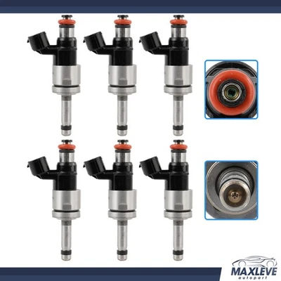 6pcs Fuel Injectors for Ford Police Interceptor Utility 3.0L 2020-2024 Foto 1 de 4