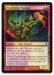 Deathforge Shaman #80 (Foil) (NM) Worldwake WWK Magic MTG - Picture 1 of 2