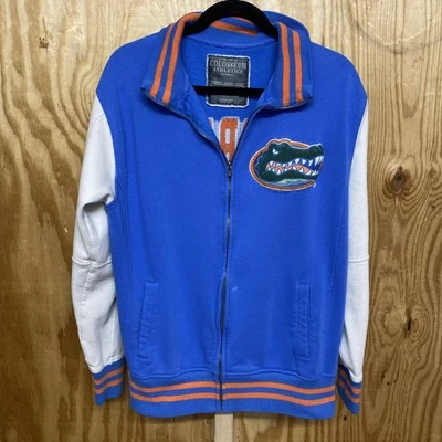 Chaqueta Colosseum Athletics Talla L Florida Gators Azul Naranja Off White Foto 1 de 4