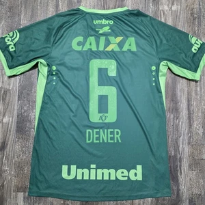 2016 Umbro Chapecoense Third Soccer Jersey Dener Men M Brazil Copa Sudamericana - Picture 1 of 10
