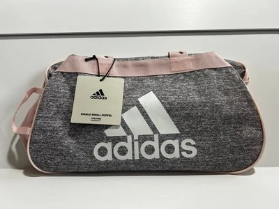 Adidas Bolsa Gimnasio Rosa y Gris Foto 1 de 4