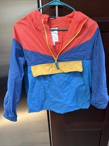 Kids Hooded Windbreaker L Sz 10-12 - Picture 1 of 5