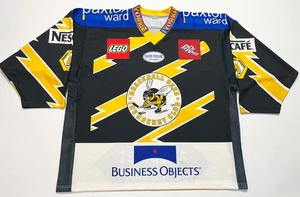 Camiseta deportiva de hockey sobre hielo vintage Bracknell Berkshire Bees Club NIHL XL Inglaterra Reino Unido - Imagen 1 de 8
